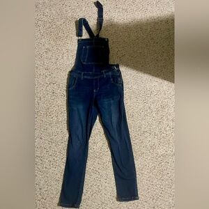 Wallflower Dark Blue Denim Overalls